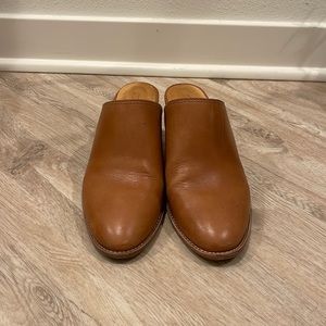 Madewell Camel Mules - Size 7, lightly worn